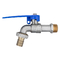1/2 &quot;3/4&quot; BSP الموضوع طريقة واحدة تدفق المياه خرطوم صحي صنابير الديك الحائط النحاس Bibcock